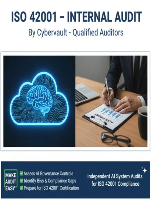 ISO/IEC 42001 – AI – Internal Audit Services – Cybervault – CY301